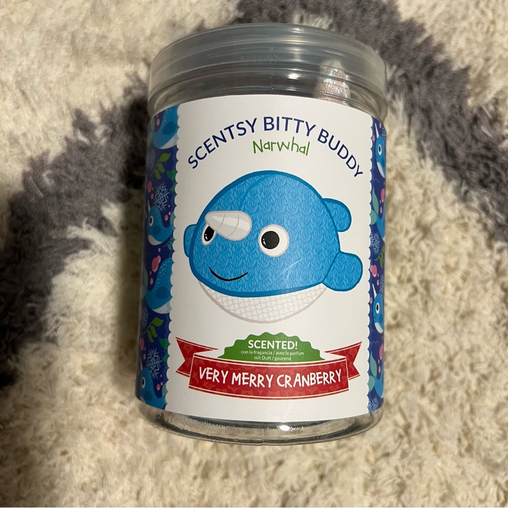 Scentsy narwhal bitty Buddy